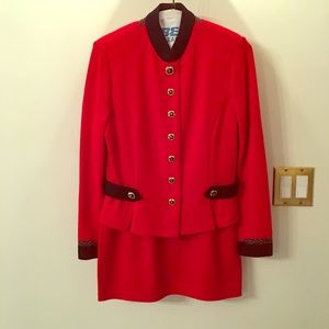 St. John Collection skirt suit size 4